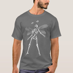 Camiseta Skeleton Fairy Grunge Fairycore Aesthetic Cottagec