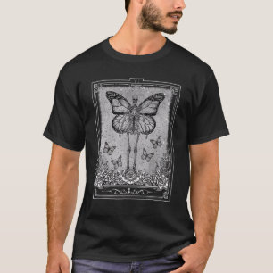 Camiseta Skeleton Fairy Grunge Fairycore Gótico estético