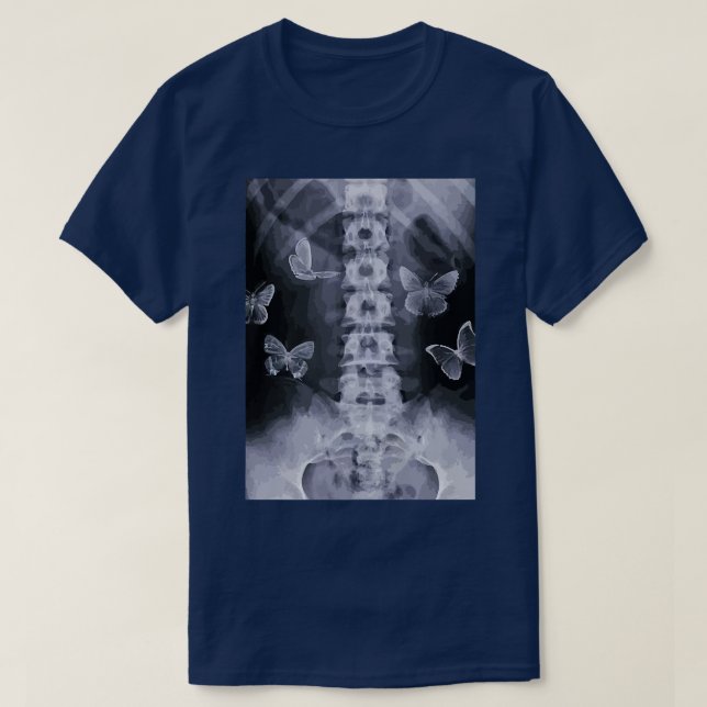 Camiseta Skeleton Fairy Grunge Fairycore Gótico estético (Frente do Design)
