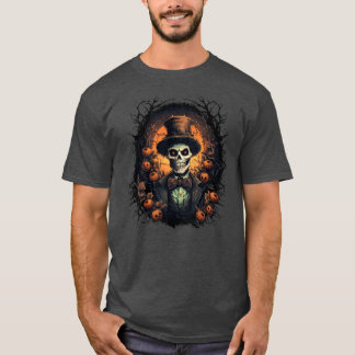 Camiseta Skeleton Gentleman Halloween Men