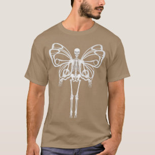 Camiseta Skeleton Grunge Aesthetic Fairy Dark Goth Horror F
