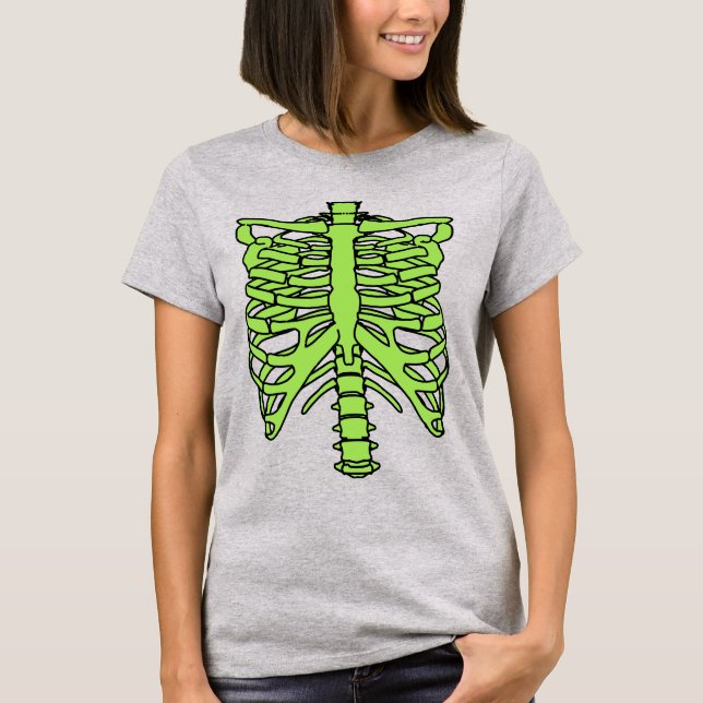 Camiseta Skeleton Halloween Costume SVG (Frente)