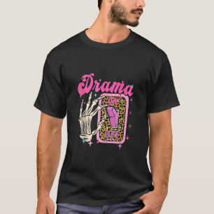 Camiseta Skeleton Halloween Drama Da Mão No Switch Skeleton