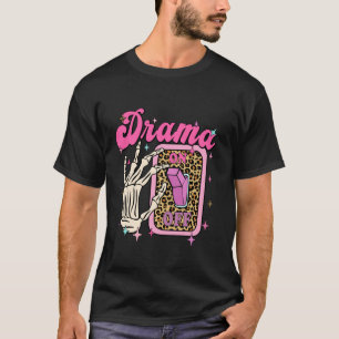 Camiseta Skeleton Halloween Drama Da Mão No Switch Skeleton