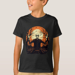 Camiseta Skeleton Halloween Para Homens