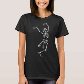 Camiseta Skeleton Halloween Tshirt - Dancing Skeleton Shir