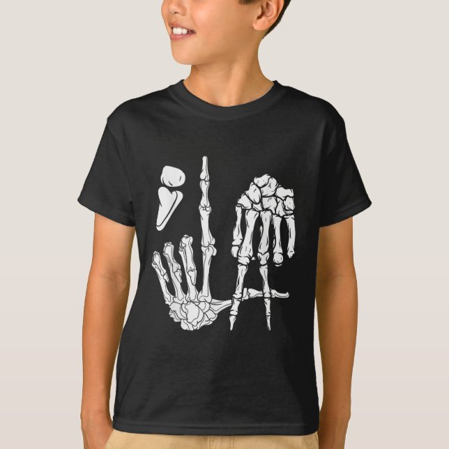 Camiseta Skeleton Hand Comma La Pontuation Kamala Harris (Frente)