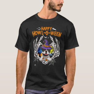 Camiseta Skeleton Heart Happy Howl O Ween Co