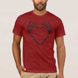 Camiseta Skeleton Heart-Shirt
