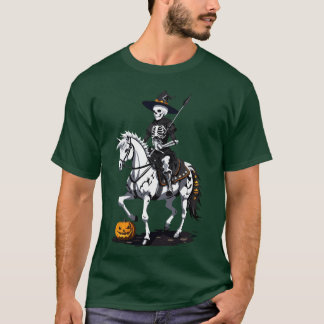 Camiseta Skeleton Horse Rider