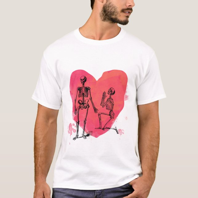 Camiseta Skeleton Love (Frente)