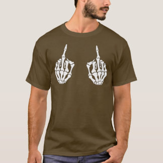 Camiseta Skeleton Mulheres de Halloween Homens Estranham Ha