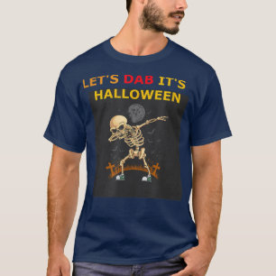 Camiseta Skeleton Rib Cage Dab Skeleton Halloween