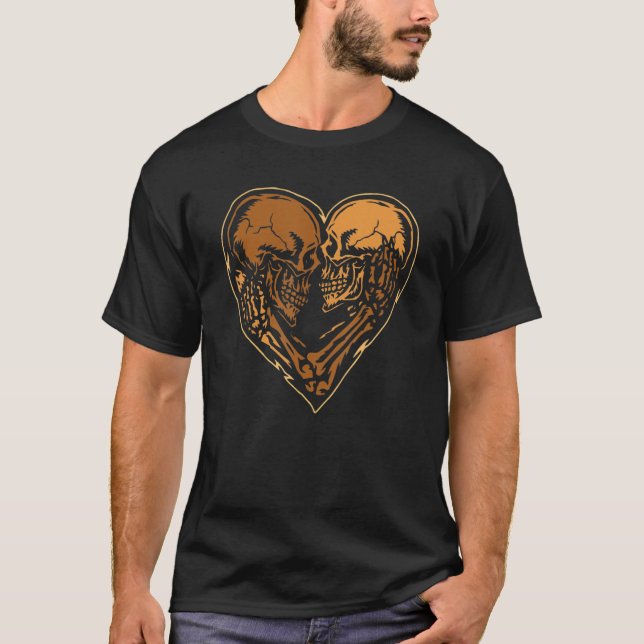 Camiseta Skeleton Rock Hand Black History Month BLM Melanin (Frente)