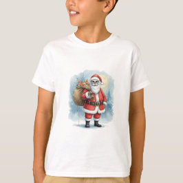 Camiseta Skeleton Santa Claus