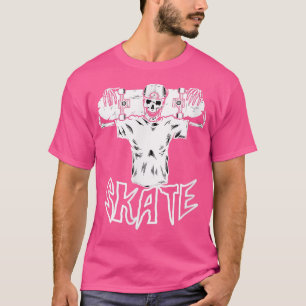 Camiseta Skeleton Skeleton Skater SKATEBOARD 