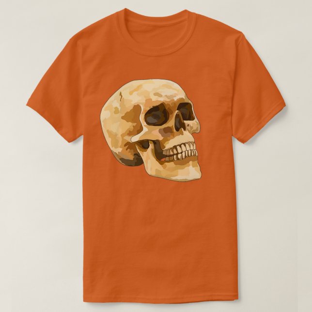 Camiseta Skeleton Skull (Frente do Design)