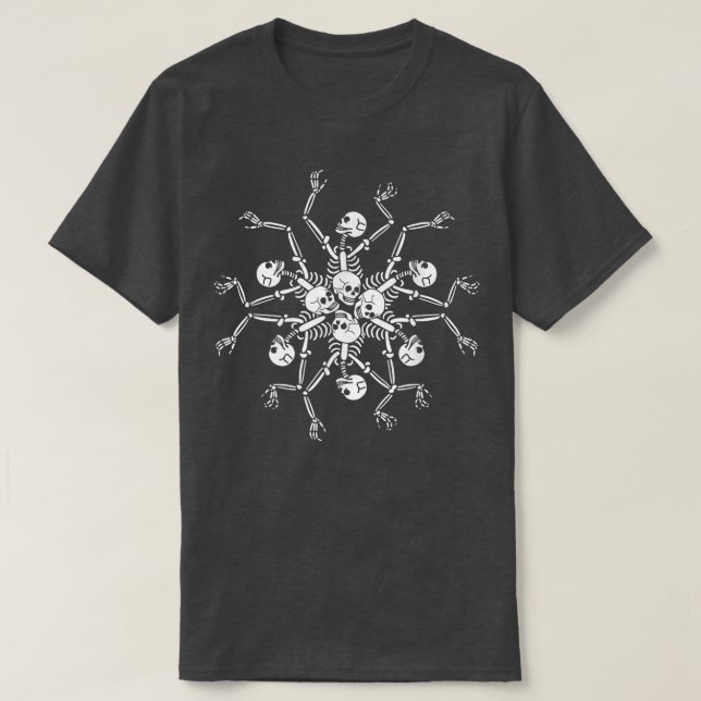 Camiseta Skeleton Snowflake (Frente do Design)