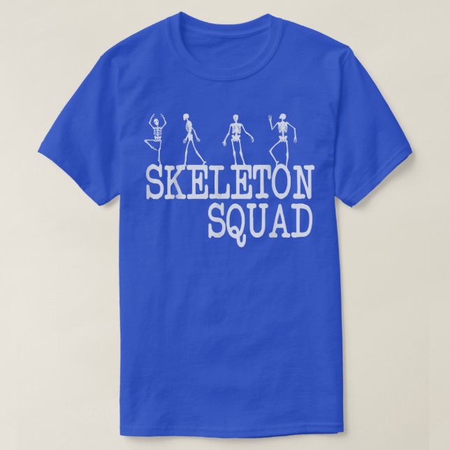 Camiseta Skeleton Squad Funny Radiologist Radiology Graphic (Frente do Design)