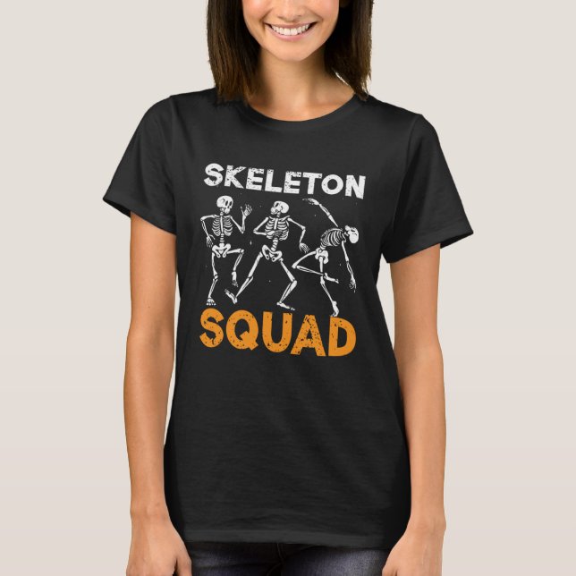 Camiseta Skeleton Squad Rad Tech Radiology Radiographer Rad (Frente)