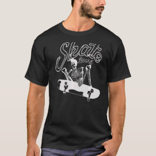 Camiseta Skeleton Street Style Grinding Boa Diversão
