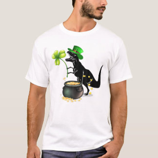 Camiseta Skeleton T Rex Dinossaur Encantado Feliz Dia do Pa