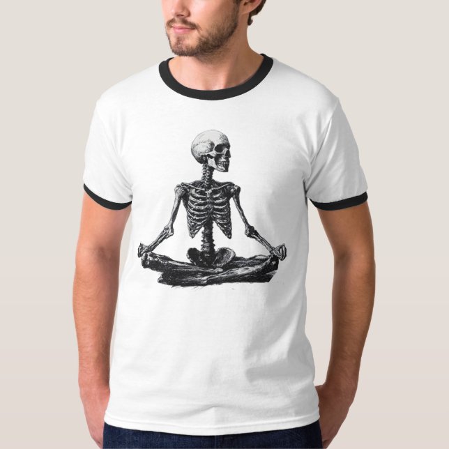Camiseta Skeleton Yoga (Frente)