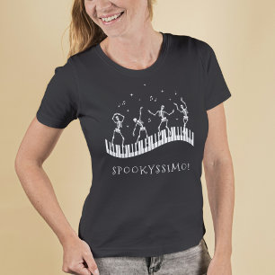 Camiseta Skeletons de Halloween Spooky Teacher T-Shirt