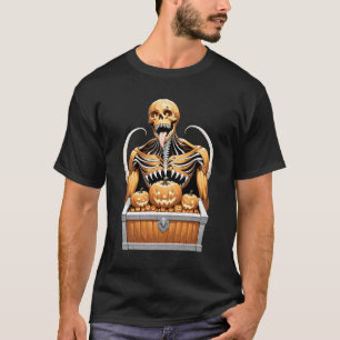 Camiseta Skeletons e Skulls Halloween
