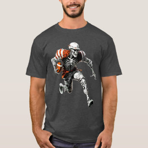Camiseta Skeletons rugby player T-Shirt