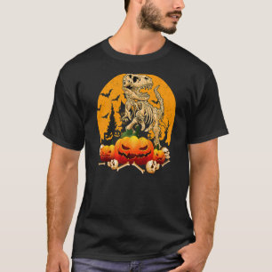 Camiseta Skelosaur Saurus Happy Halloween Costume D