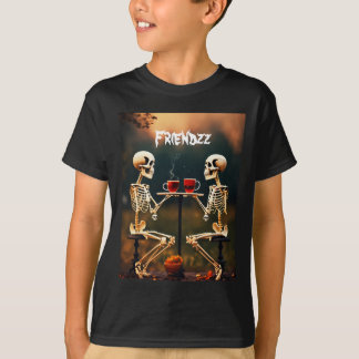 Camiseta Skelton Friends Illustration T shirt