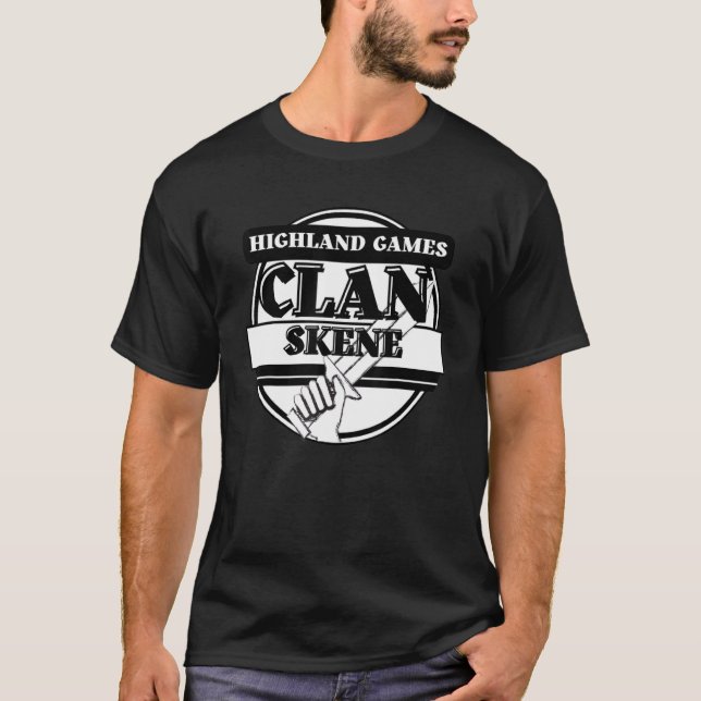 Camiseta Skene Highland Games Scottish Clan (Frente)