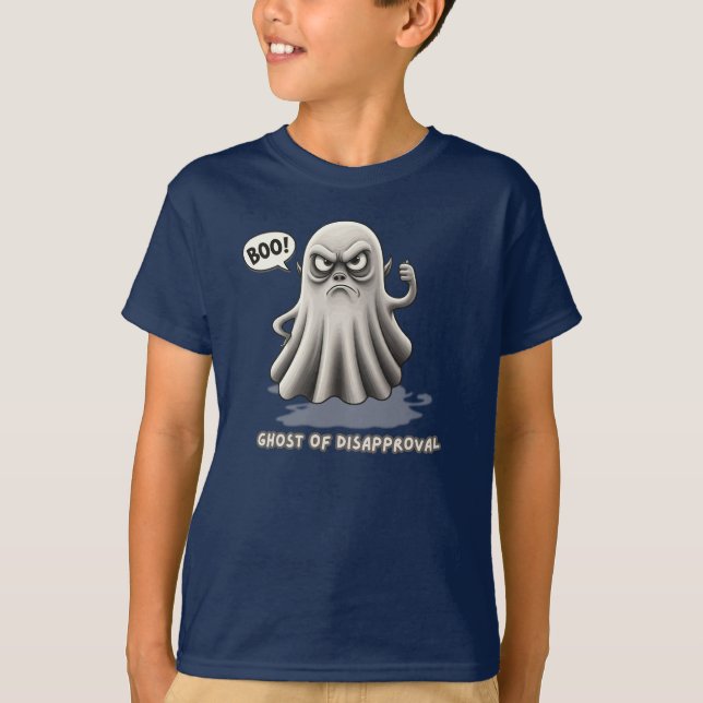 Camiseta Sképtico Spooky: Espírito de Desaprovação (Frente)