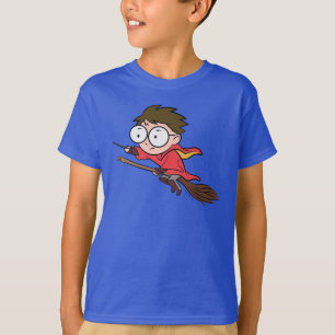Camiseta Sketbook HARRY POTTER™ REPRODUZINDO QUIDDITCH™
