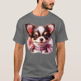 Camiseta Sketch 1 Chinhuahua Realista e Bonito