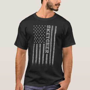 Camiseta Sketcher American Flag