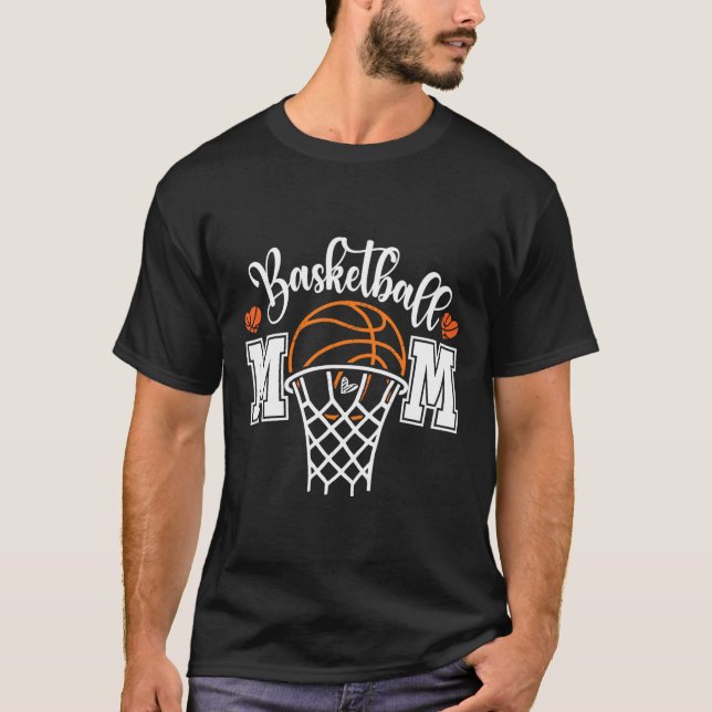 Camiseta Sketll Mom Shirt Mom Game Day Shirt Mothers Day  (Frente)