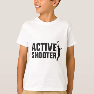 Camiseta Sketll Player Ative Shooter Capacetes Homens Com