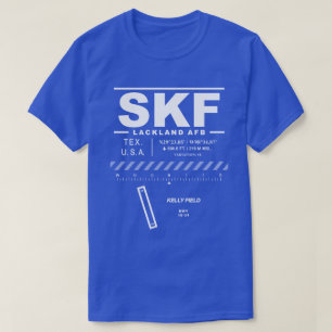 Camiseta SKF-T da base aérea da Força Aérea da Lac