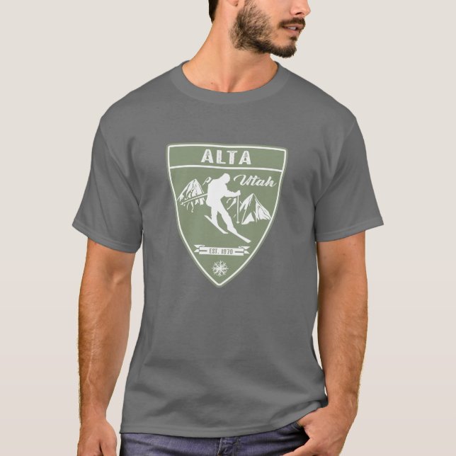 Camiseta Ski Alta Utah (Frente)
