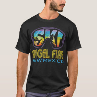 Camiseta Ski Angel Fire Novo México Esquiando Férias
