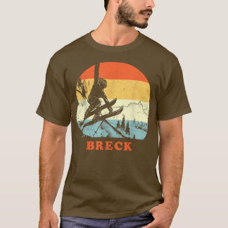 Camiseta Ski Breckenridge,Colorado Vintage Retro Snow Ski V