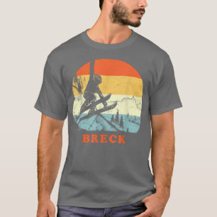 Camiseta Ski Breckenridge,Colorado Vintage Retro Snow Ski V