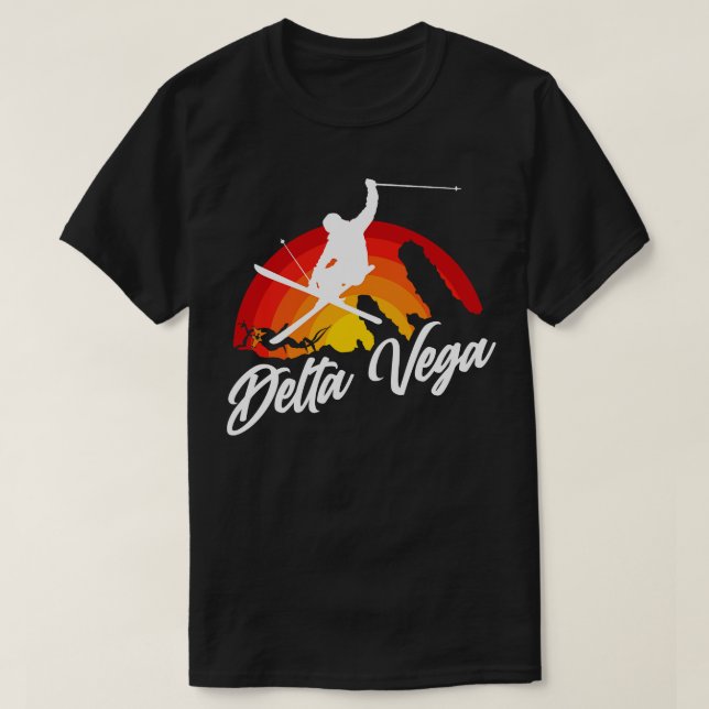 Camiseta Ski Delta Vega (Frente do Design)