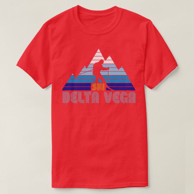 Camiseta Ski Delta Vega 3 (Frente do Design)