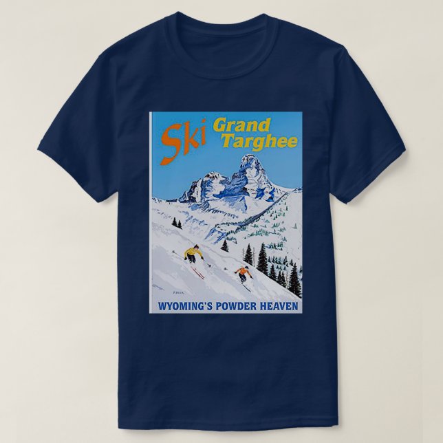 Camiseta Ski Grand Targhe (Frente do Design)