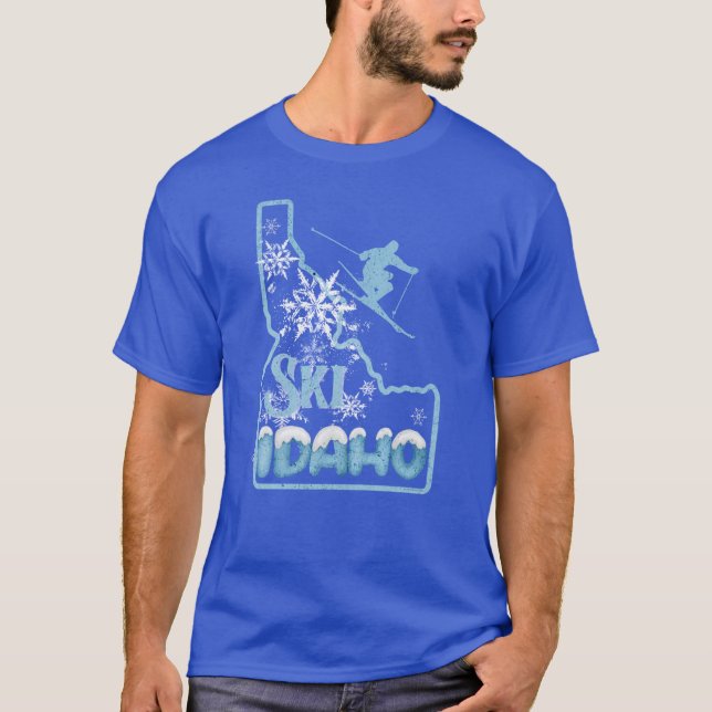 Camiseta Ski Idaho (Frente)