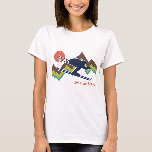 Camiseta Ski Lake Tahoe (Frente)