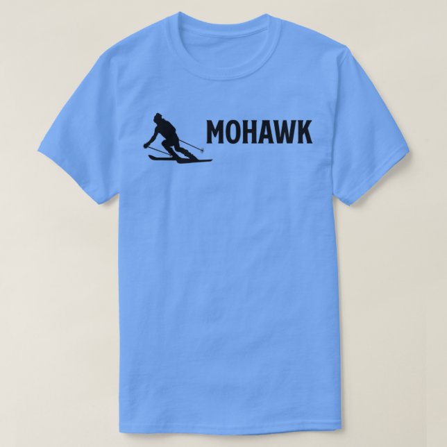 Camiseta Ski Mohawk Mohawk Mountain Resort CT (Frente do Design)